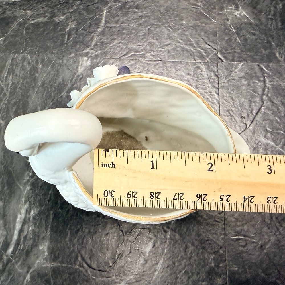 Genuine Porcelain Swan Planter - Picture 13 of 16